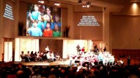 Here’s are a couple vids from different people on Twitter during the Worship God ’09 Conference: