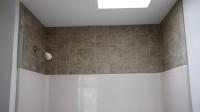Today the installers finished the new tile in our master bathroom. Now we move on to paint, painting the trim, staining cabinets and I’m sure a whole lot more! Btw,...