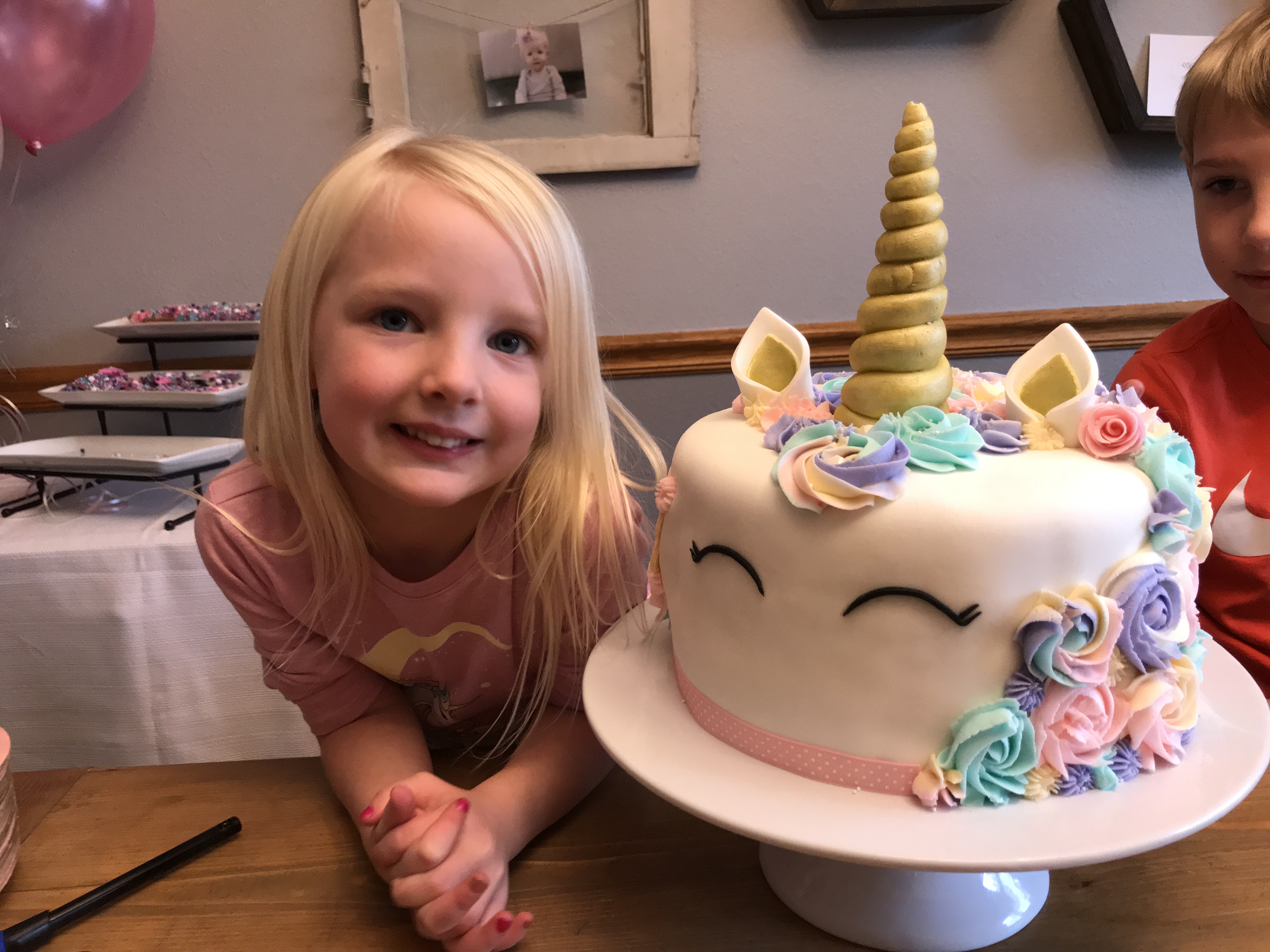 Lydia’s Unicorn Birthday Cake